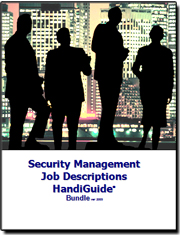 Security Management Job Descriptions