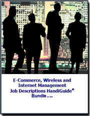 e-Commerce, Wireless, Internet Management Job Descriptions