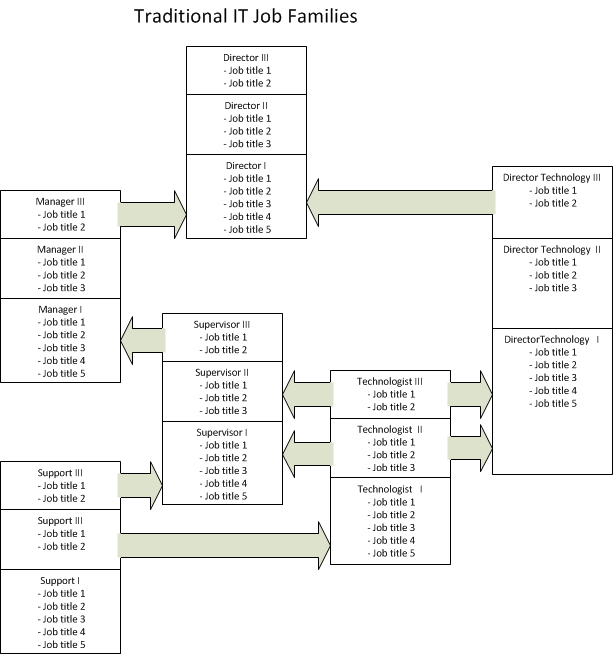 Traditional IT Job Family Classification